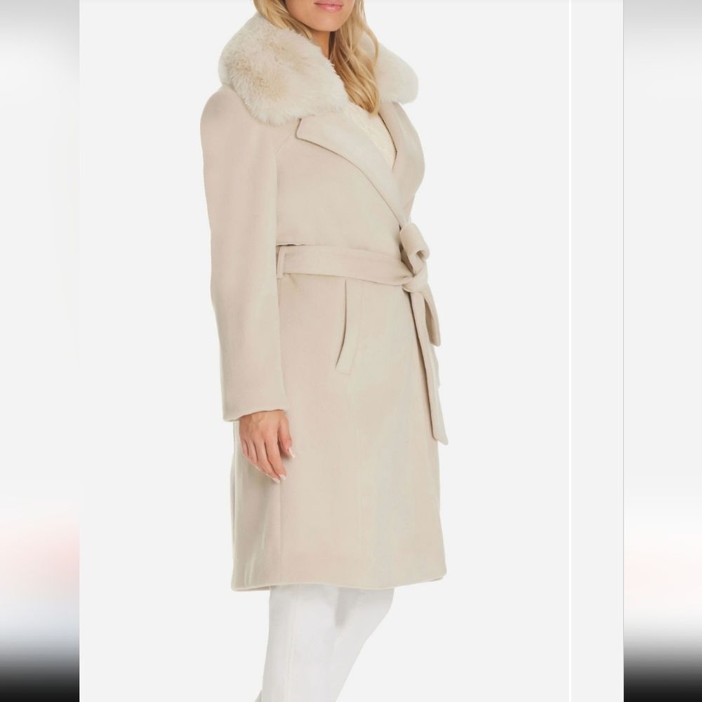 Vince Camuto Cream  Coat